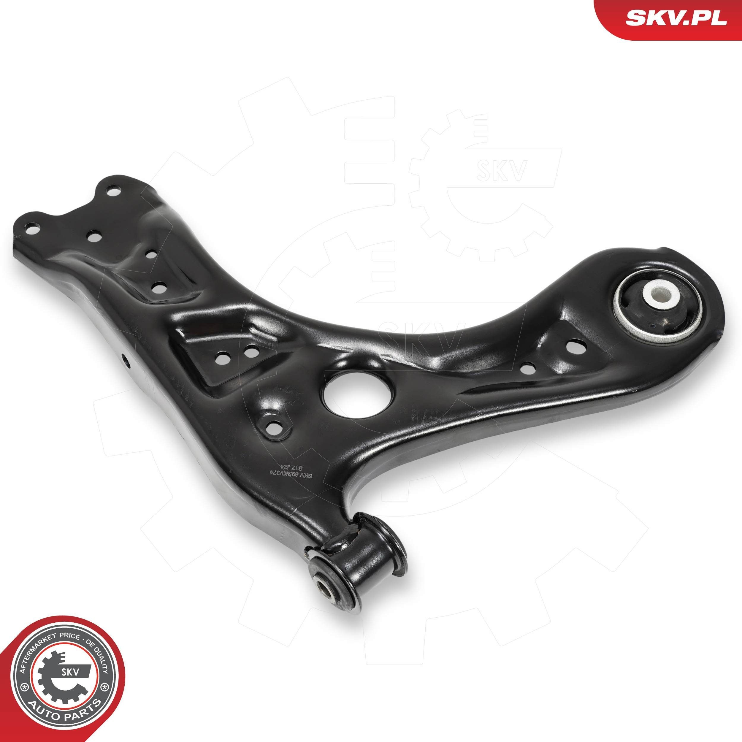 Wahacz zawieszenia przedniego dolny prawy do Volkswagen Polo V RUS 602, 604, 612, 614